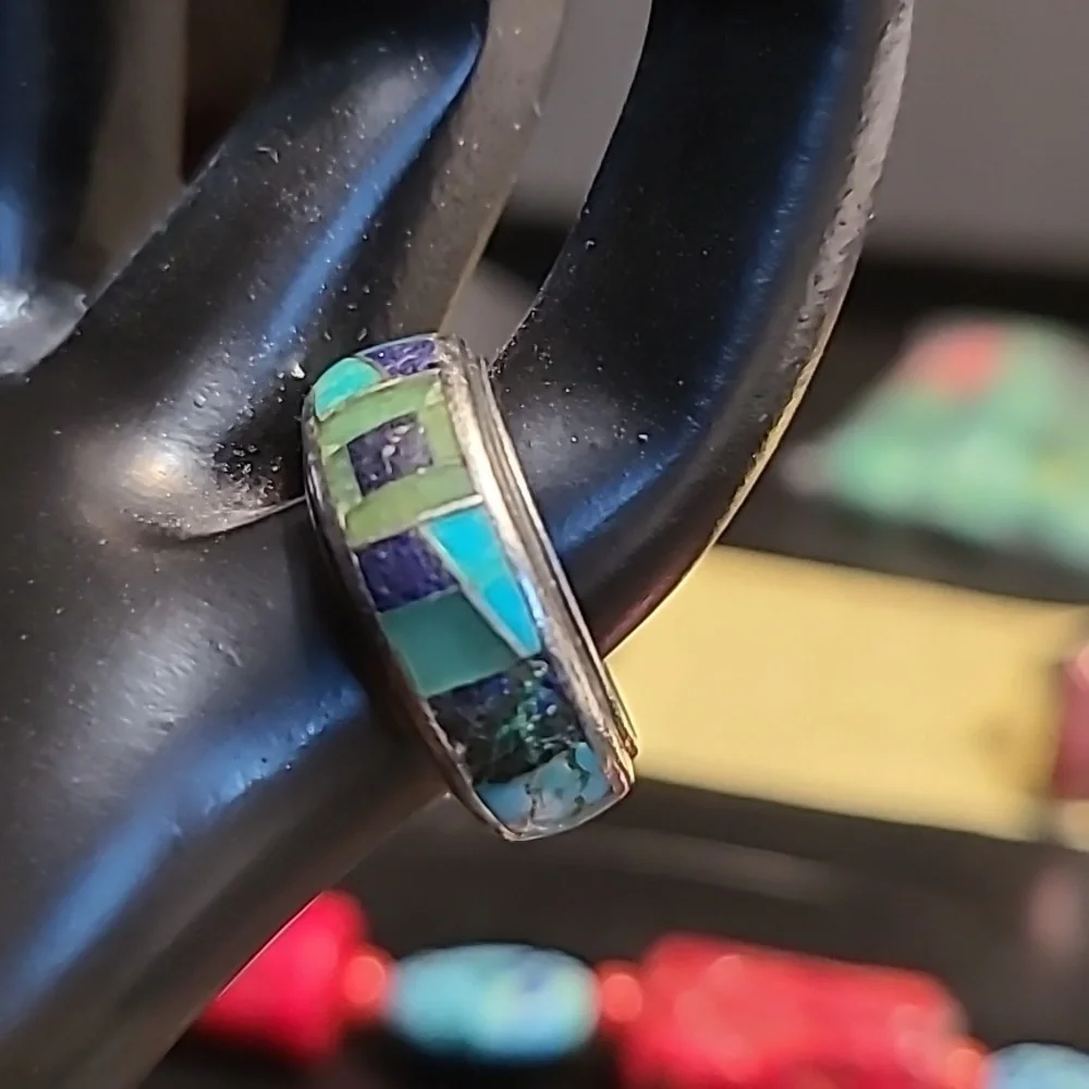 VINTAGE TURQUOISE RING - Picture 2 of 7